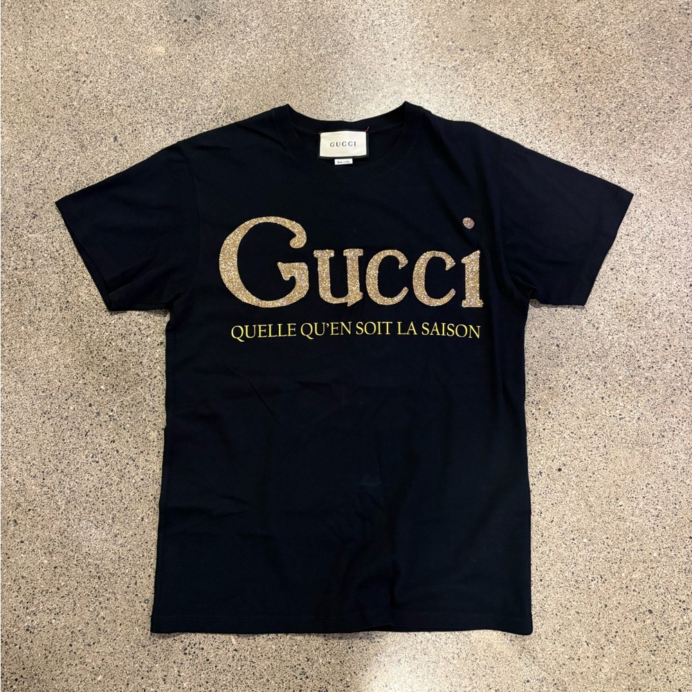 Gucci ‘Quelle Qu'en Soit La Saison' Graphic Print T-Shirt